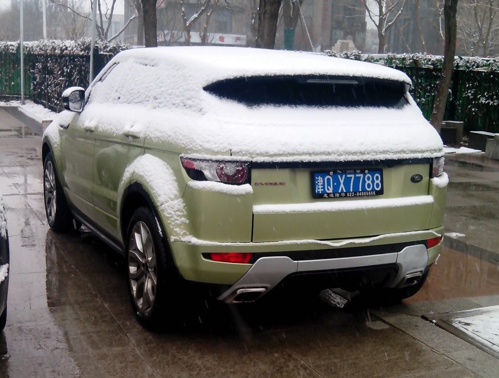 津Q·X7788, Land Rover Range Rover Evoque 1st gen 5-door SUV (L538), 2011–2019