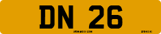 License plate of the United Kingdom, 1903 year system