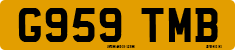 License plate of the United Kingdom, 1983 year system