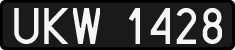License plates of Poland, 1976 year system