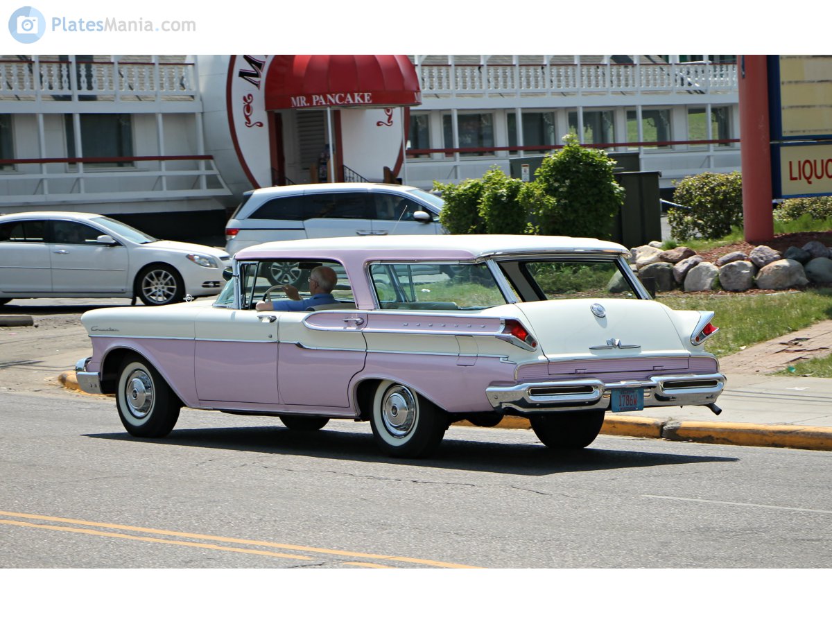 1786W, Mercury Commuter 1st gen 1957 5-door Station Wagon (77A/77C), 1957