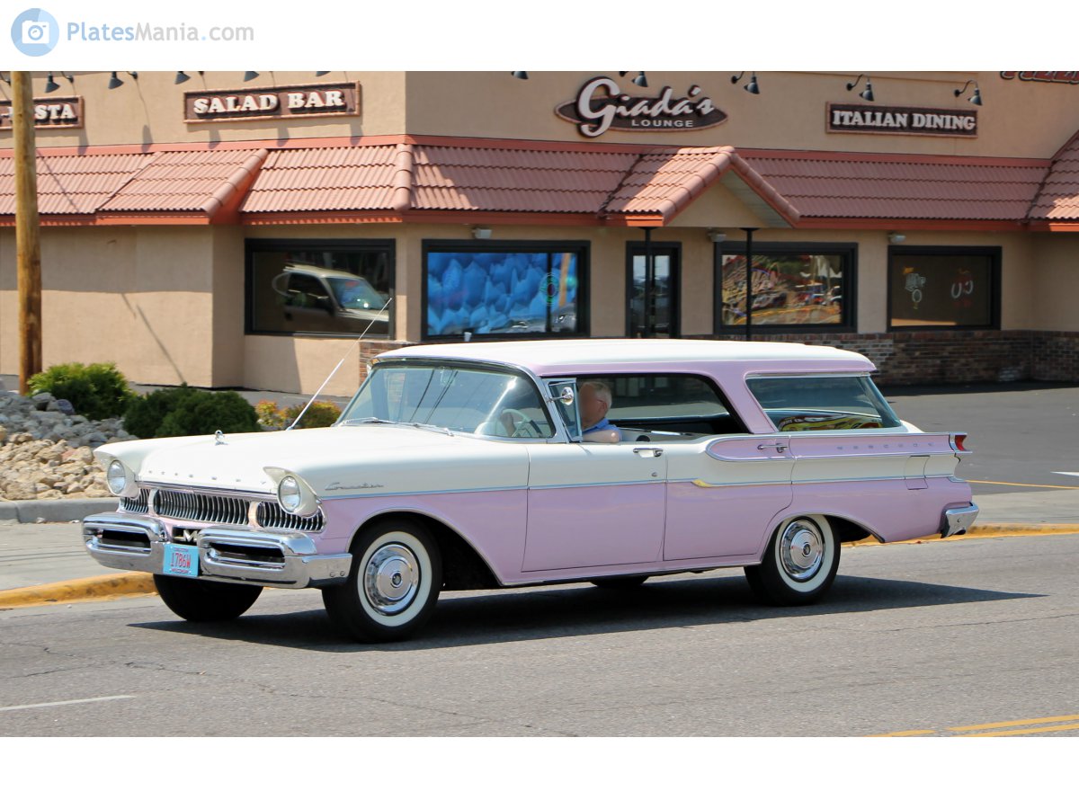 1786W, Mercury Commuter 1st gen 1957 5-door Station Wagon (77A/77C), 1957
