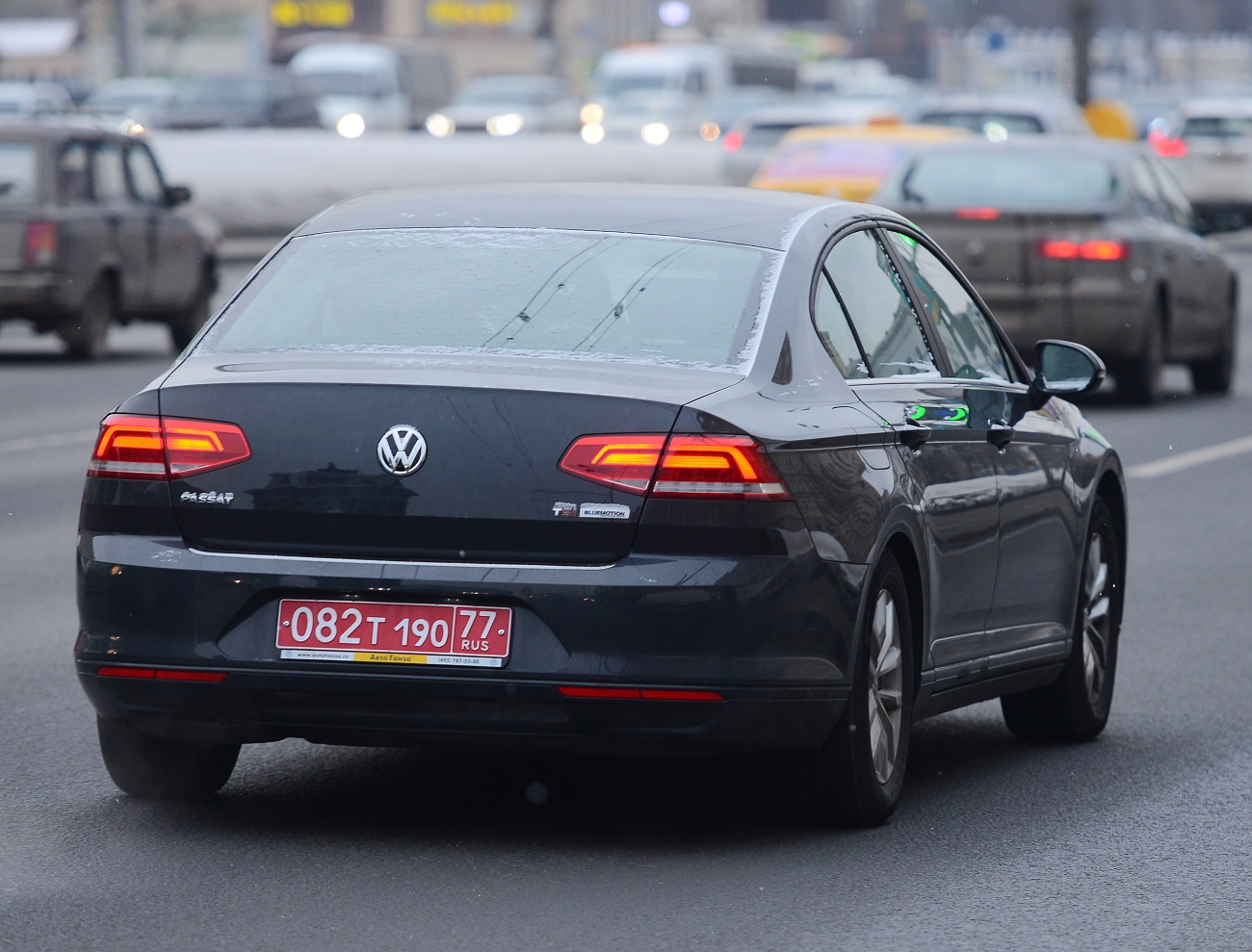 082 T 190 77, Volkswagen Passat 8th gen Sedan (B8; 3G), 2015–2022