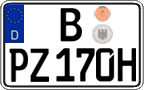German license plate, Plates for oldtimers (type 