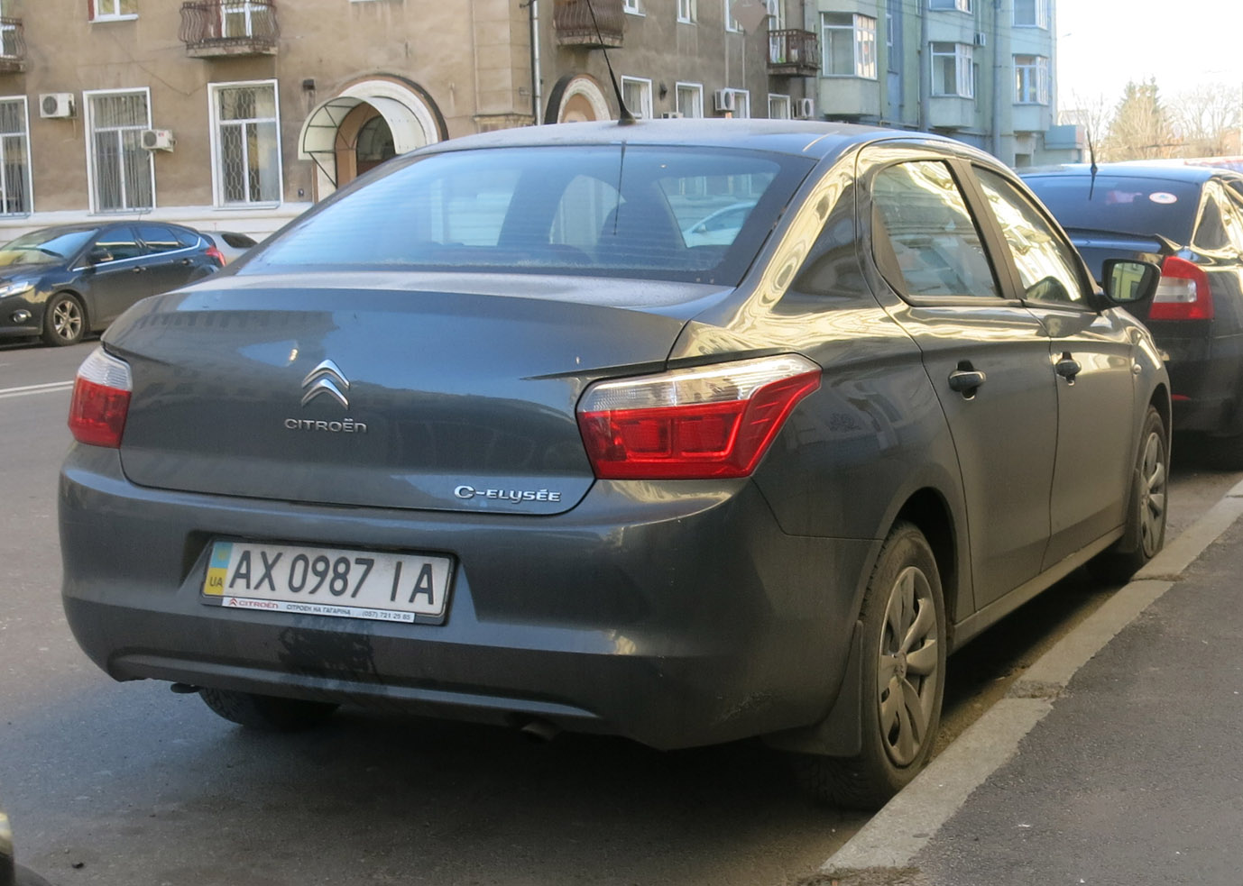 AX 0987 IA, Citroёn C-Elysée 2nd gen (M33), 2012–2016