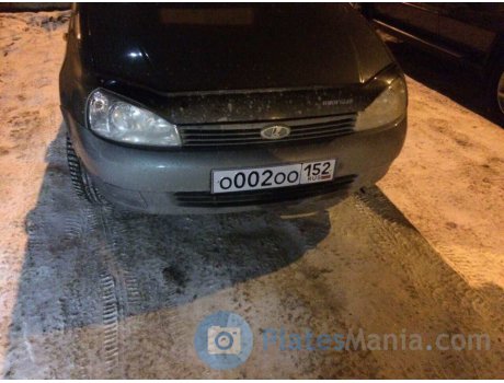 о002оо152, Lada (VAZ) 1118 Kalina