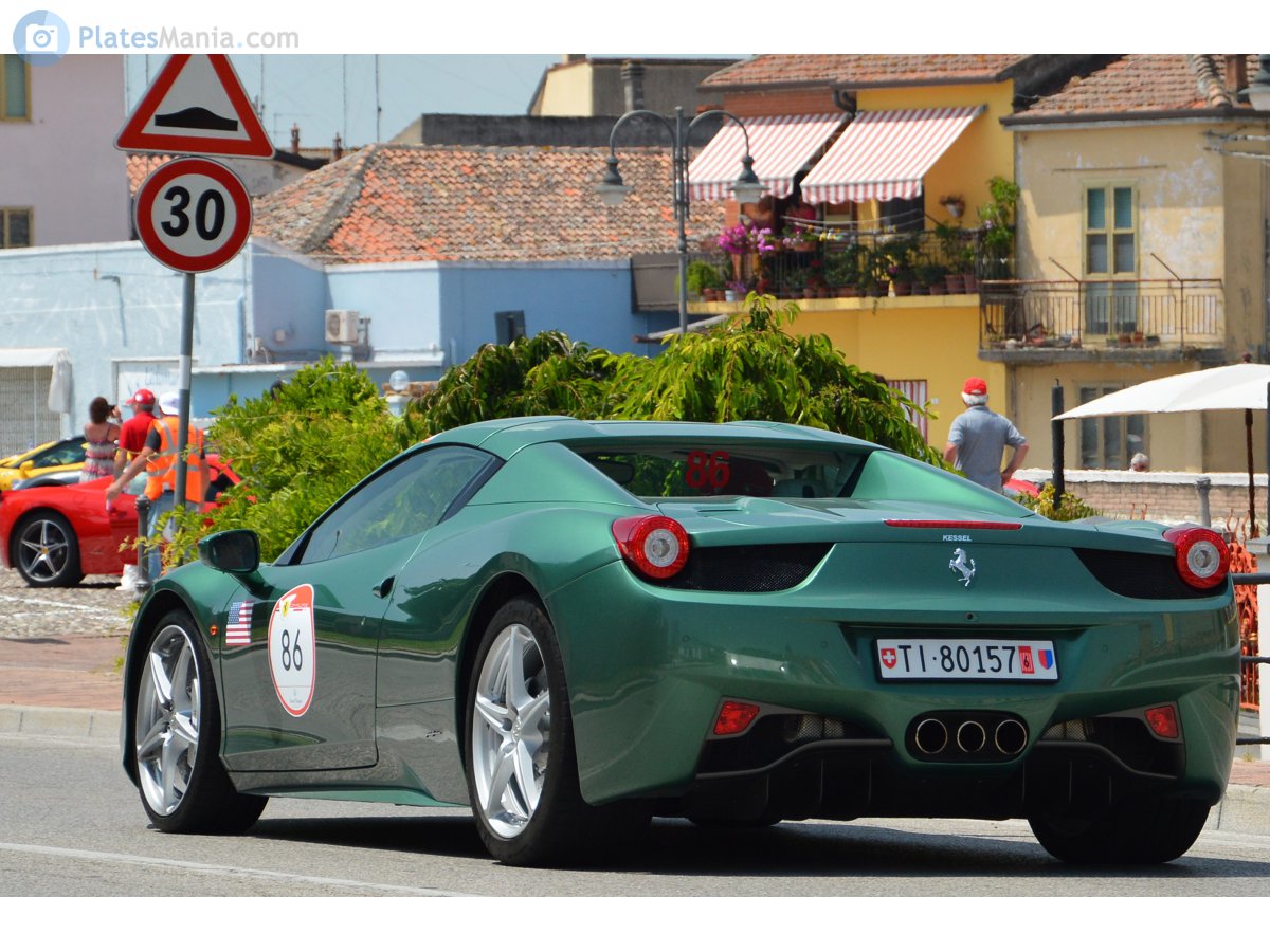 TI 80157, Ferrari 458 1st gen Spider (F142), 2011–2015