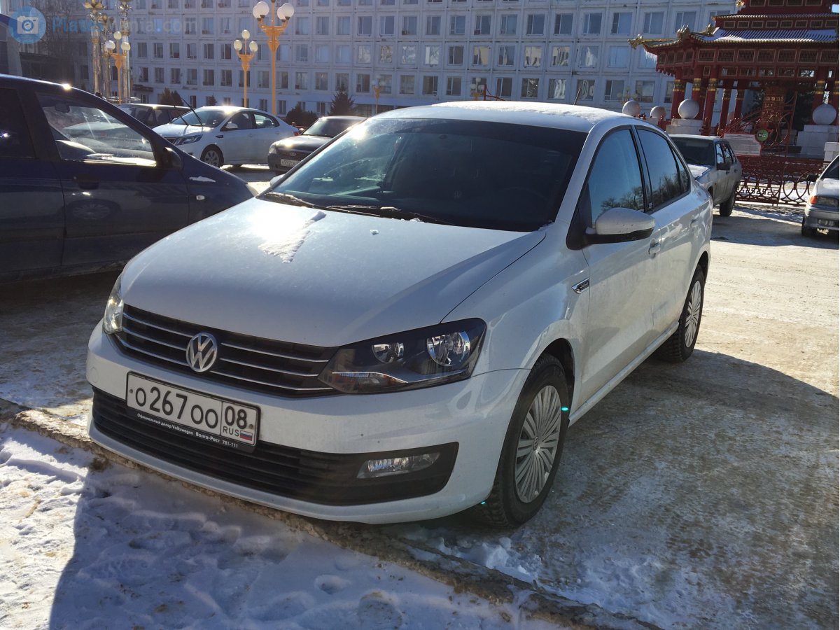о 267 оо 08, Volkswagen Polo 5th gen Sedan (A05), 1st facelift, 2015–2020