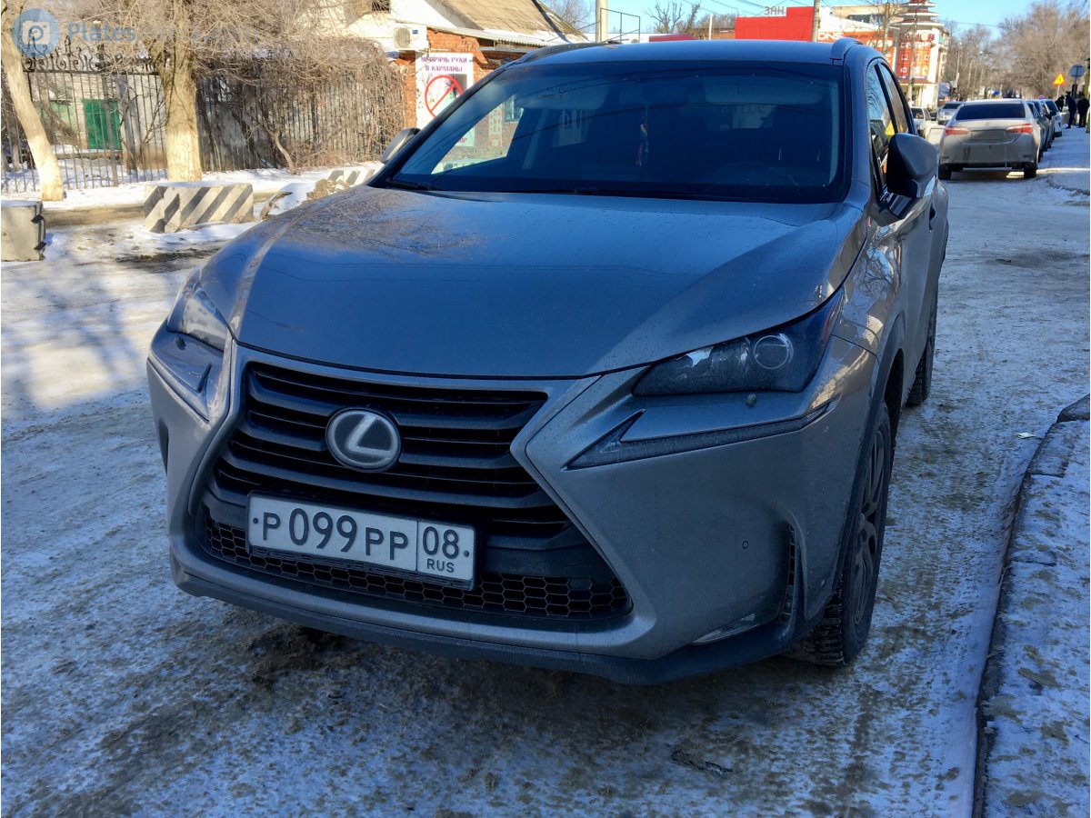 р 099 рр 08, Lexus NX 1st gen (AZ10), 2014–2017