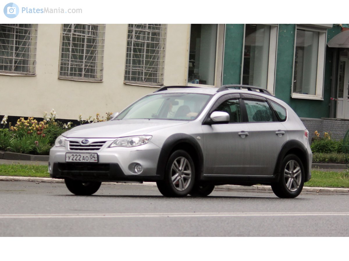 у 222 ао 04, Subaru Impreza XV 1st gen (GH), 2010–2011