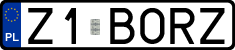 License plates of Poland, Vanity Plates