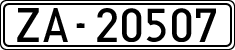 License plates of Spain, 1900 year series