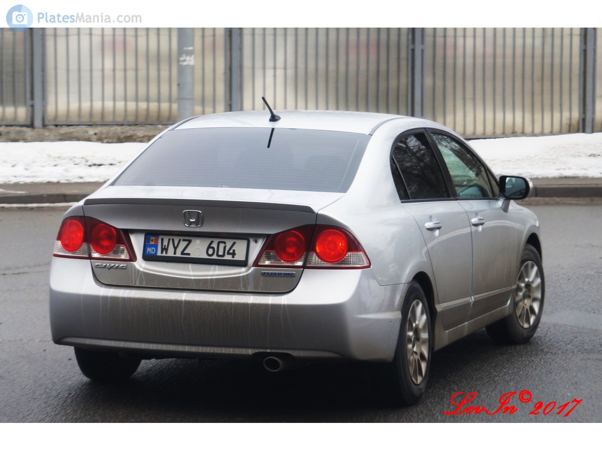 WYZ 604, Honda Civic 8th gen Sedan (FD; Global-market), 2005–2012