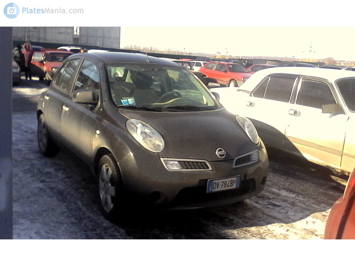 DV 784 BP, Nissan Micra 3rd gen 5-door Hatch (K12), 2002–2010