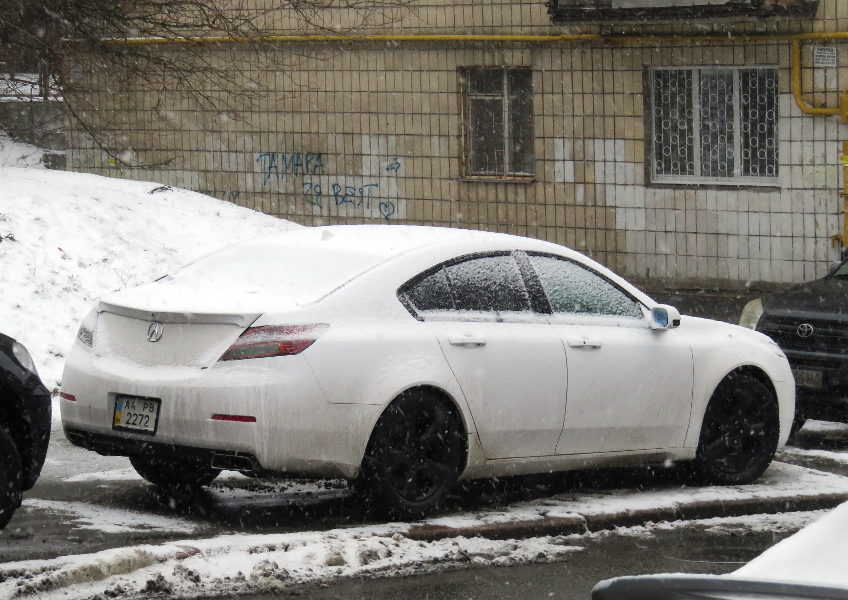 AA 2272 PB, Acura TL 4th gen (UA8/UA9), 2008–2014