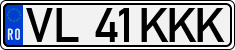 License plate of Romania, Regular plates