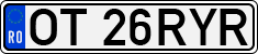License plate of Romania, Regular plates