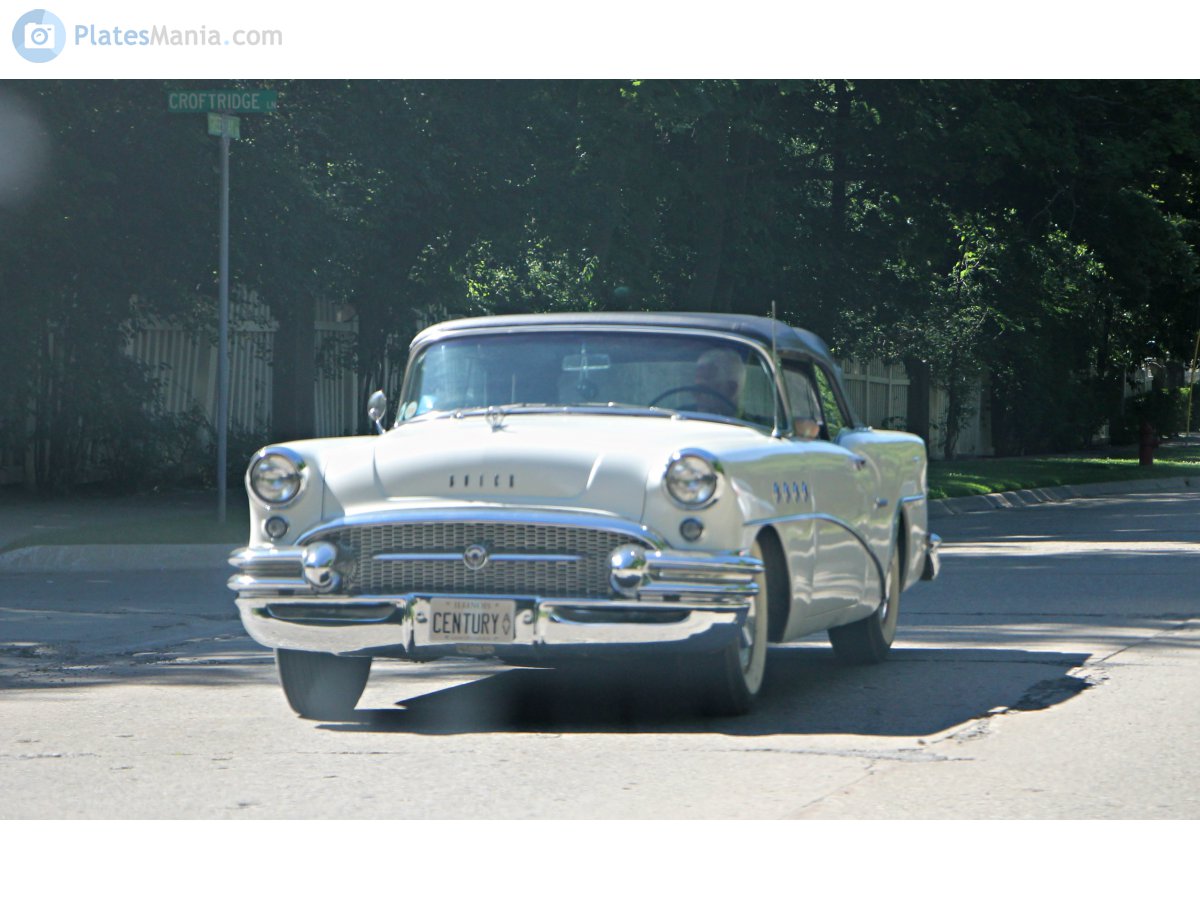 CENTURY, Buick Century 2nd gen 2-door Convertible (66C; B-body), 1st facelift, 1954–1955