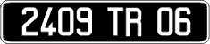 French license plate, FNI
