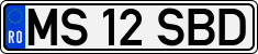 License plate of Romania, Regular plates