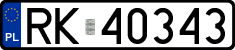 License plates of Poland, Regular car plates