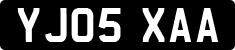 License plate of the United Kingdom, 2001 year system