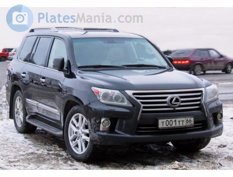 т001тт66, Lexus LX