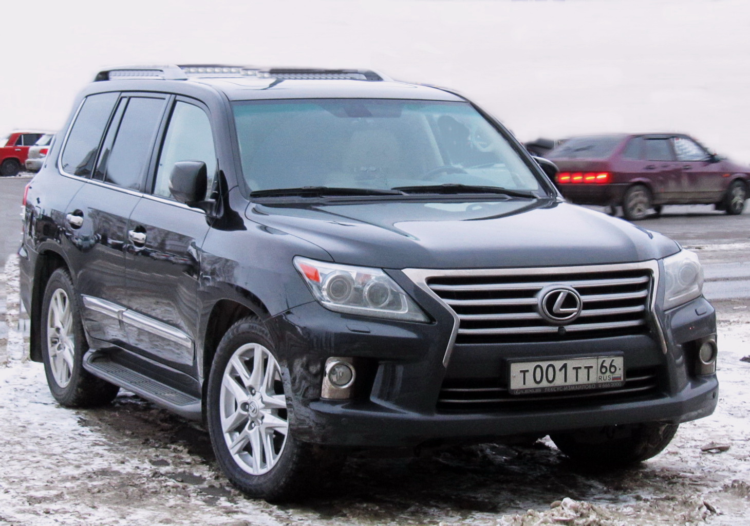т 001 тт 66, Lexus LX 3rd gen (J200), 1st facelift, 2012–2015