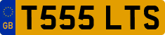License plate of the United Kingdom, 1983 year system