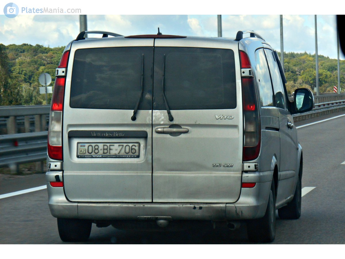 08 BF 706, Mercedes-Benz Vito 2nd gen (W639), 2003–2014