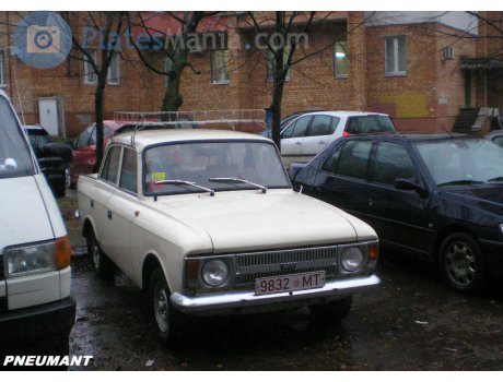 9832 MT, Izh Москвич-408/412 (Moskvich-408/412)