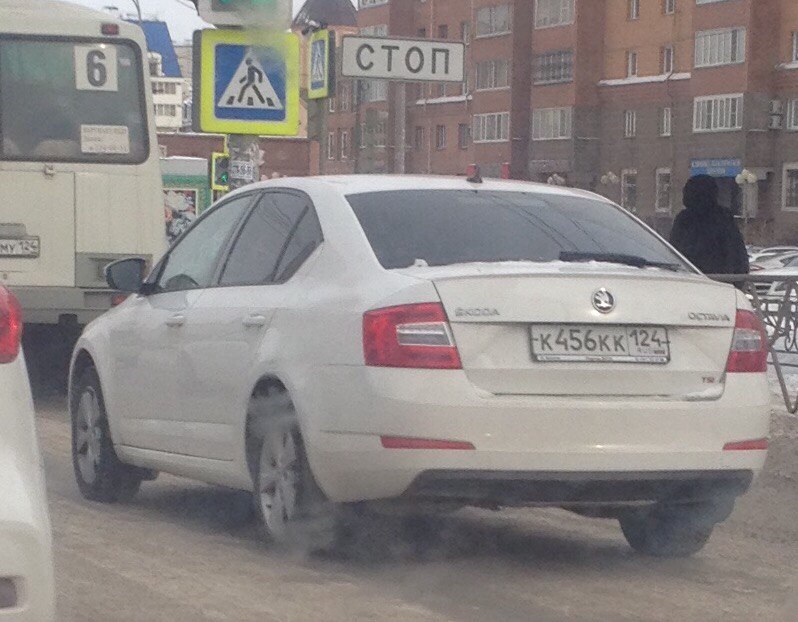 к 456 кк 124, Skoda Octavia 