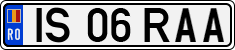 License plate of Romania, Regular plates
