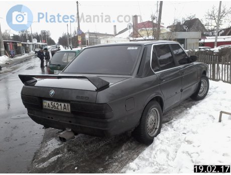 а 5621 АІ, BMW 5 Series