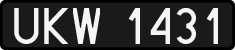 License plates of Poland, 1976 year system