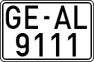 License plates of Spain, 1971 year series