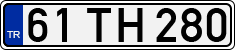 License plate of Turkey, Regular plates
