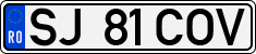 License plate of Romania, Regular plates