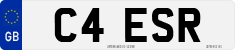 License plate of the United Kingdom, 1983 year system
