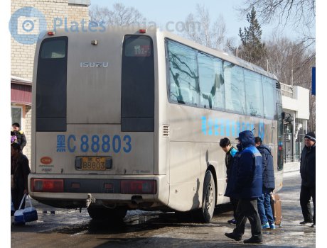 黑C·88803, Guangzhou Isuzu GLK6***