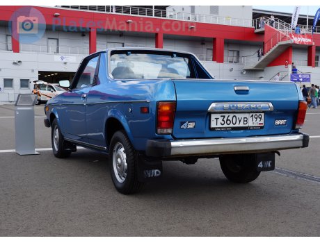 т360ув199, Subaru BRAT / 284 / Brumby