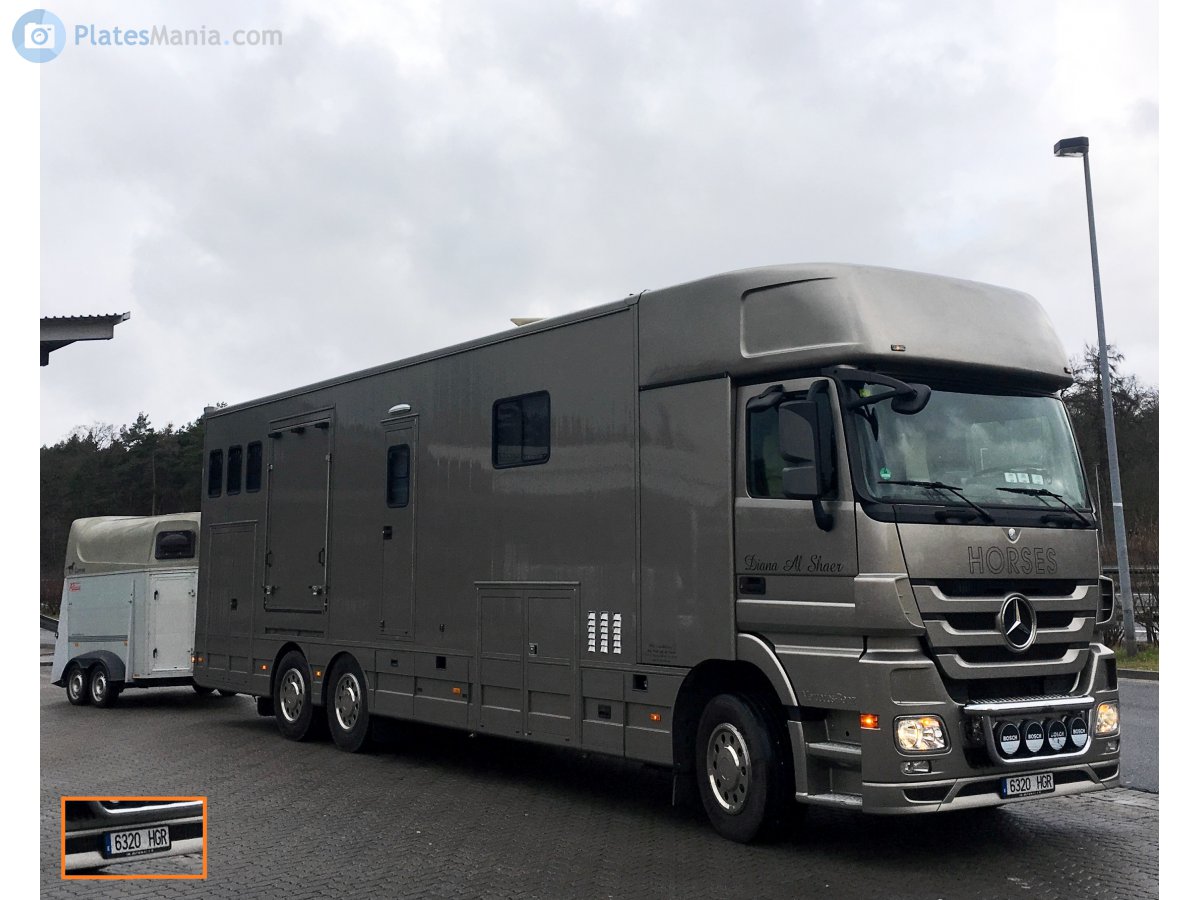 6320 HGR, Mercedes-Benz Actros 2nd gen (MP2/MP3), 2002–2020