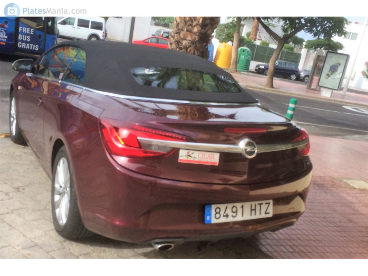 8491 HTZ, Opel Cascada 1st gen (W13), 2013–2019