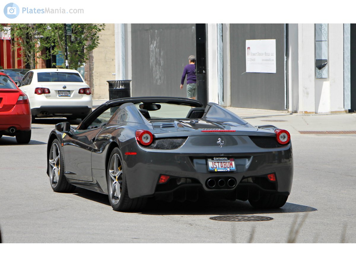 JSTABUM, Ferrari 458 1st gen Spider (F142), 2011–2015