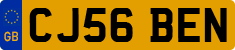 License plate of the United Kingdom, 2001 year system