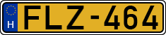 license plates of Hungary, Commercial vehicles (1990)