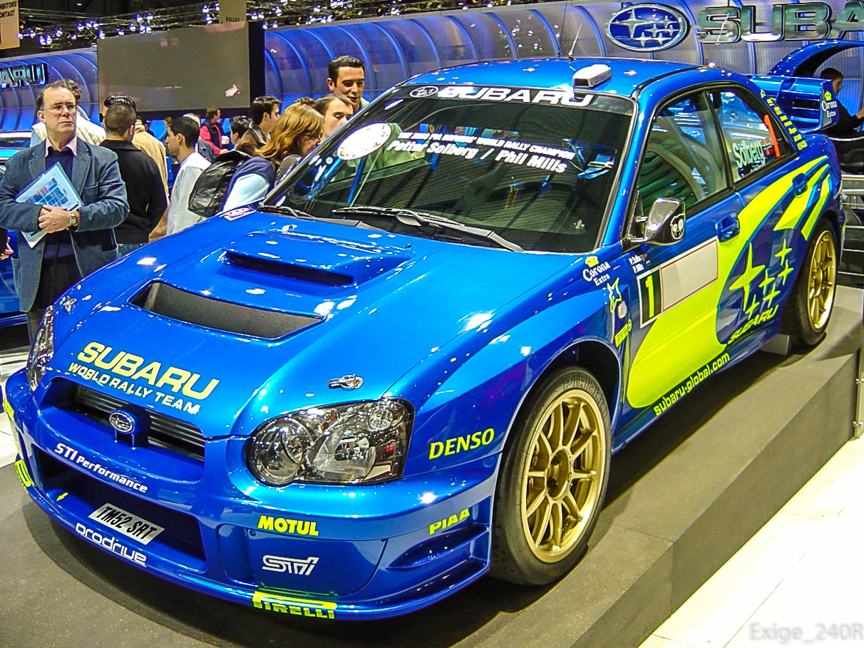 TM52SRT, Subaru Impreza WRX STi 2nd gen Sedan (GD), 1st facelift, 2003–2005