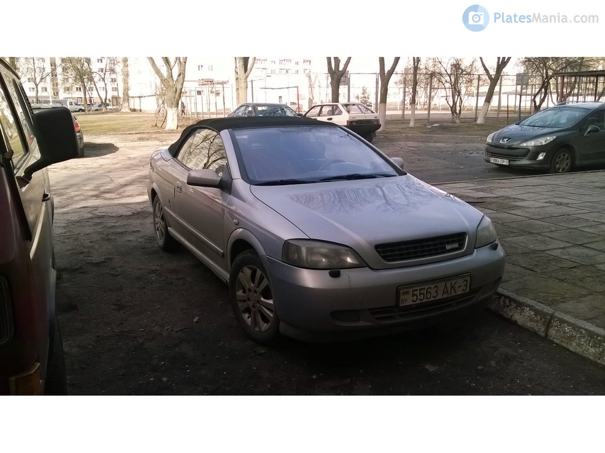 5563 AK-3, Opel Astra 2nd gen Cabriolet (G; T98), 2000–2004