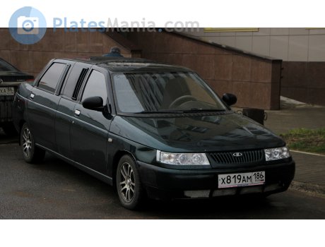 х819ам186, Lada (VAZ) 2110