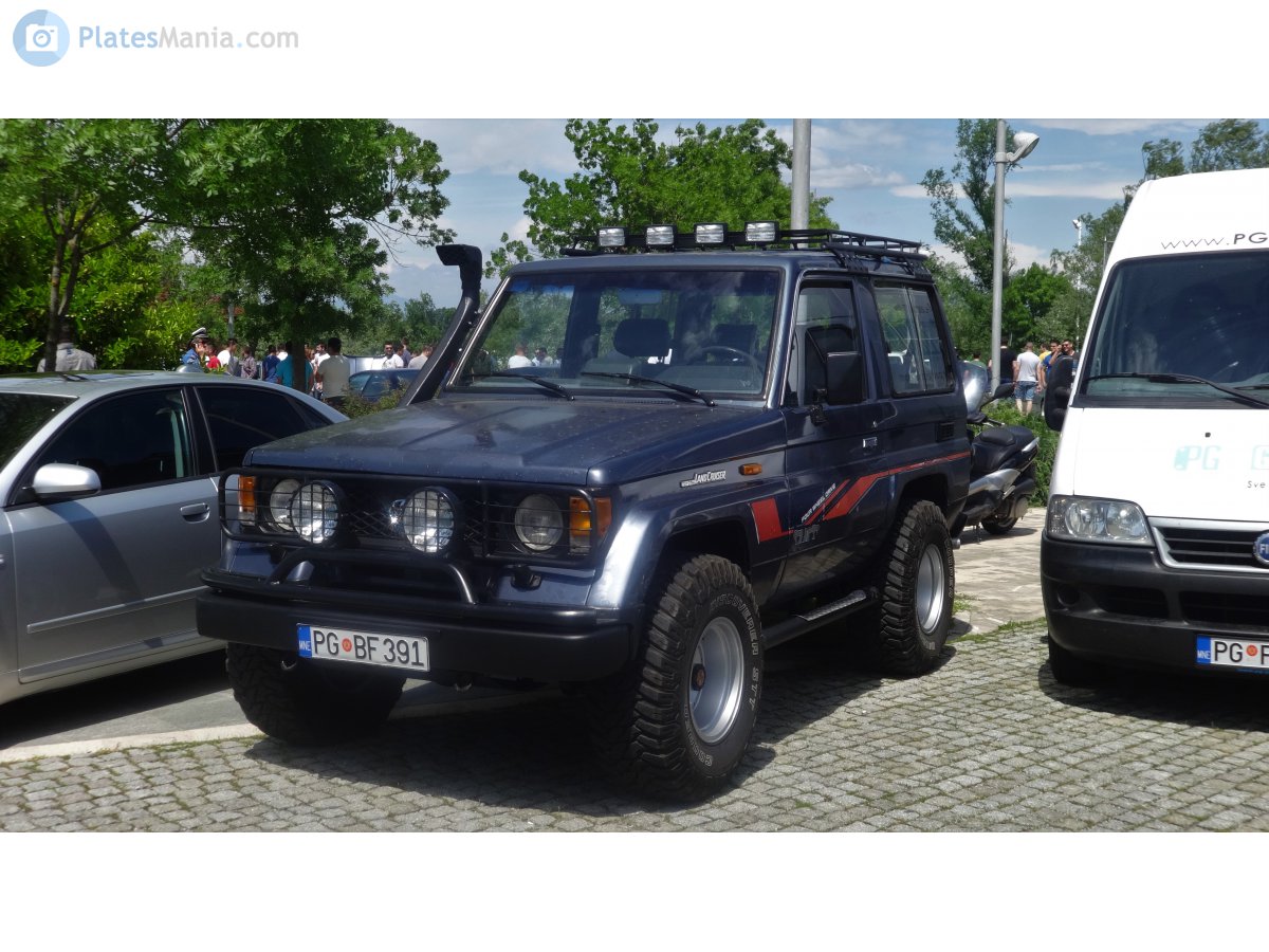 PG BF391, Toyota Land Cruiser Prado (J71–J73), 1985–1990